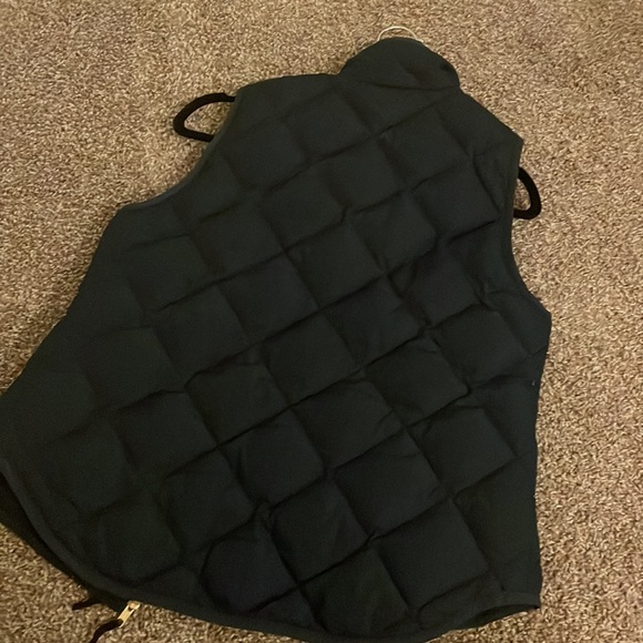 JCREW Puffer vest with snap pockets navy small - Picture 5 of 6